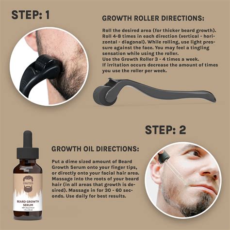 Buy Beard Growth Kit Beard Growth Roller Beard Growth Oil Beard