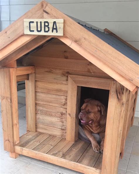 Villa Pitched Roof Wooden Dog Kennels