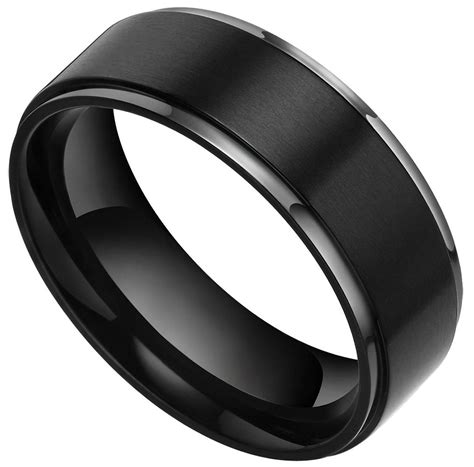 Black Male Wedding Rings Wedding Promise Diamond Engagement Pertaining To Men039s Black Wedding Bands With Diamonds 