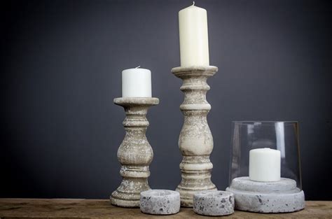 Concrete candle holders | Candle holders, Concrete candle, Concrete candle holders
