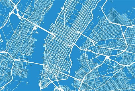 The Boroughs Of New York City Nyc Boroughs Map City Vector Map Of