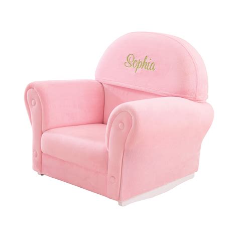 If you're looking for the perfect item to complete your child's bedroom. KidKraft Velour Personalized Kids Rocking Chair & Reviews ...
