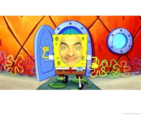 Mr Bean Meets Spongebob Face Swap Online