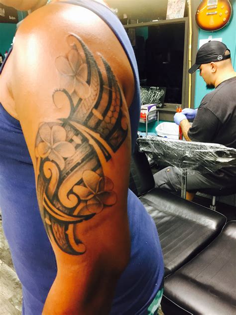 Ohana Tattoos In Hawaii Done By Dizzydozit Polynesian Tribal Tattoo