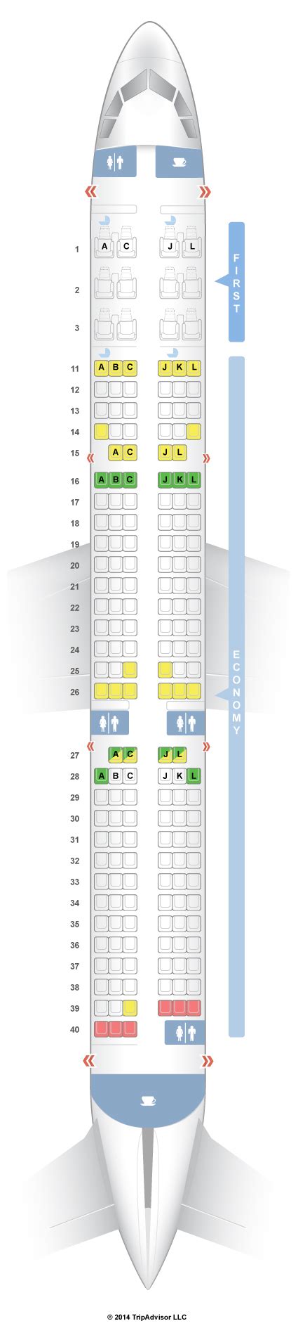 Seatguru Seat Map Air China Airbus A321 321 Layout 1