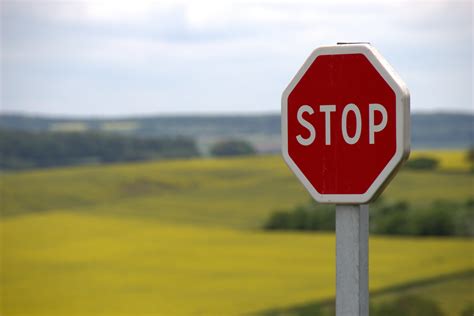 Red Stop Sign · Free Stock Photo