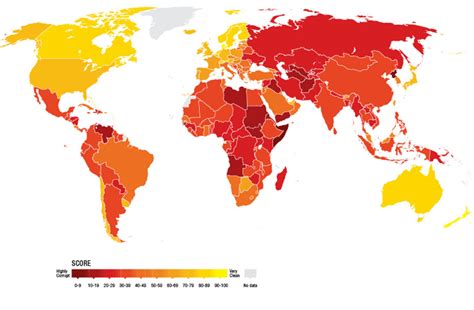 The Worlds Most Corrupt Countries Ranked Miningcom