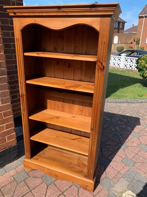 Solid Pine Bookcase With Delivery In Bournemouth Dorset Gumtree