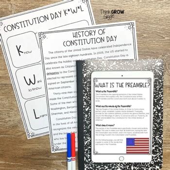 Learn about history constitution worksheet with free interactive flashcards. Constitution Day Activities by Think Grow Giggle | TpT