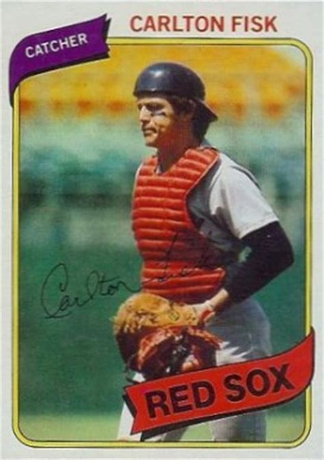 Learn vocabulary, terms and more with flashcards, games and other study tools. 1980 Topps Carlton Fisk #40 Baseball - VCP Price Guide