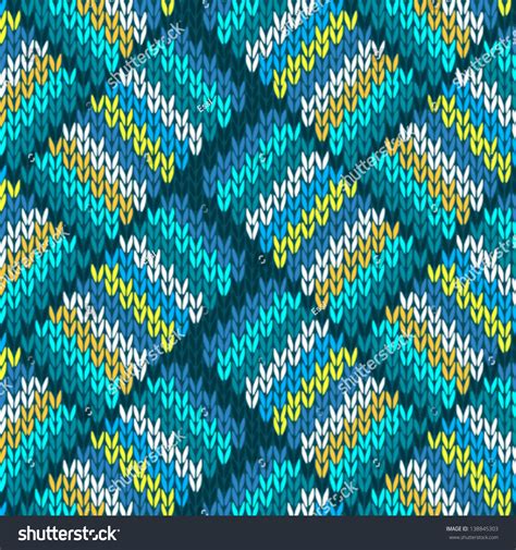 Sign up is fast and easy. Seamless Knitted Pattern Style Knit Woolen Stock Vector ...