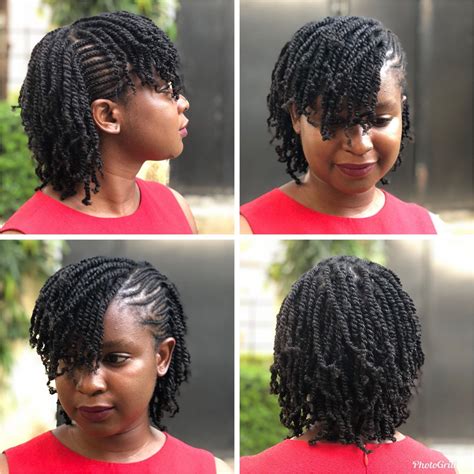 Beautiful Two Strand Twists Protective Styles On Natural Hair