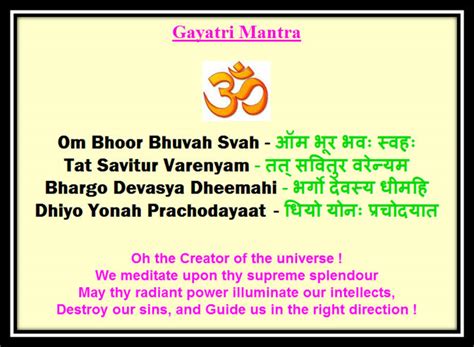 Future Dream The Most Amazing Gayatri Mantra