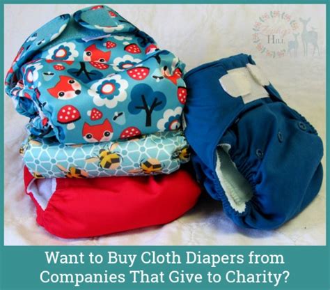 Want To Buy Cloth Diapers From Companies That Give To Charity Zephyr