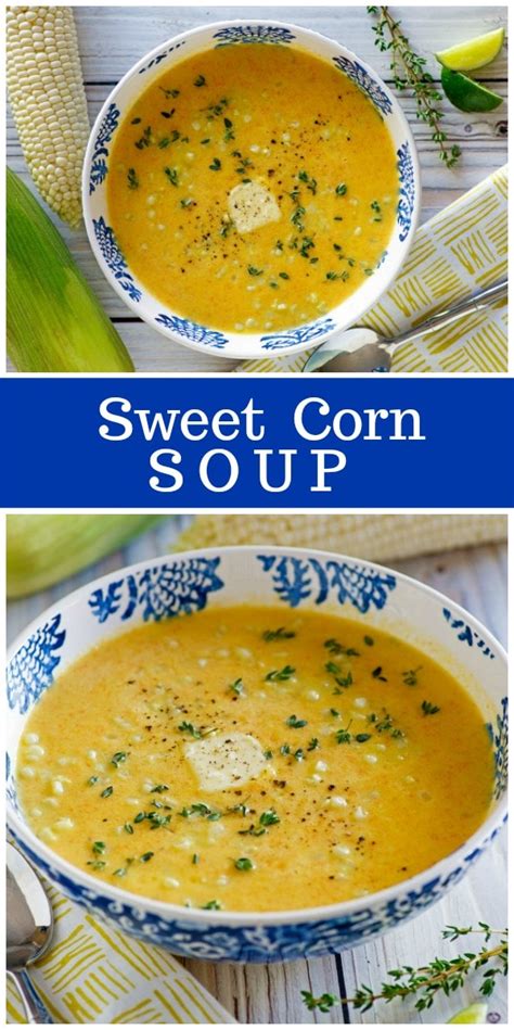 Sweet Corn Soup - Recipe Girl