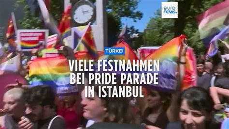 Polizei In Istanbul Versucht Vergeblich Pride News Deutschland VIDEO