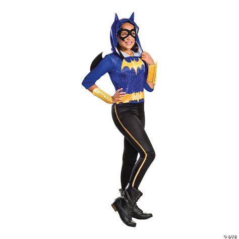Girl S Deluxe Dc Superhero Girls Batgirl Costume Oriental Trading