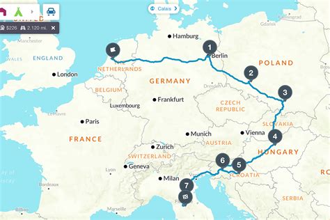 View Map Of Rail Europe Destinations Pics Destinations Poster