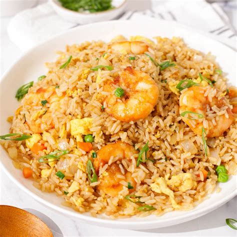 Shrimp Fried Rice Easy And Better Than Takeout Two Plaid Aprons