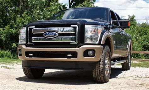 2011 Ford F 250 Super Duty King Ranch Crew Cab 4x4 Diesel Instrumented Test Car And Driver