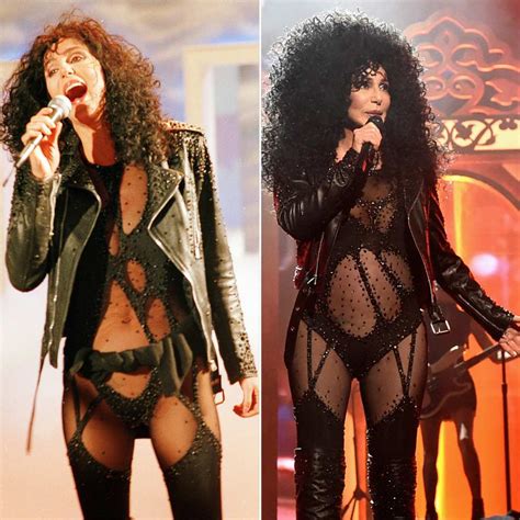Cher Shows Off Body In Sheer Body Suit At 71 Video Us Weekly