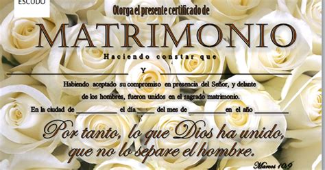 May 03, 2015 · certificado de matrimonio para imprimir gratis. CERTIFICADOS DE MATRIMONIO PARA DESCARGAR GRATIS - Mar de ...