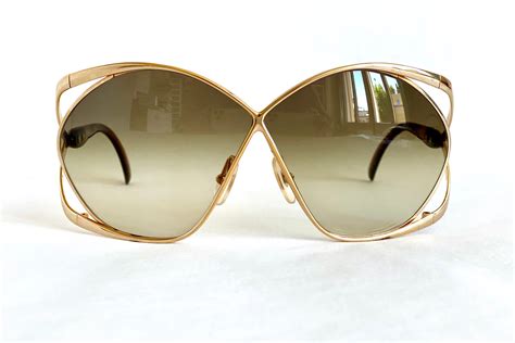 Christian Dior 2056 41 Vintage Sunglasses New Old Stock Made In Austria In The 1980s