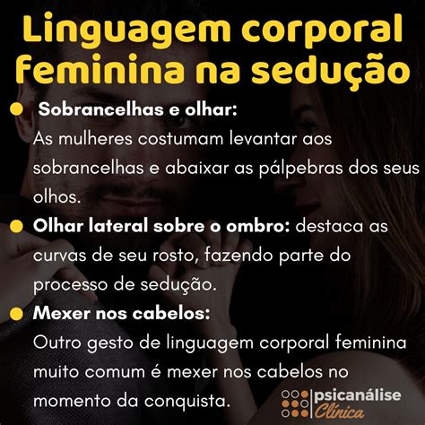Linguagem Corporal Feminina Gestos E Posturas Psican Lise Cl Nica