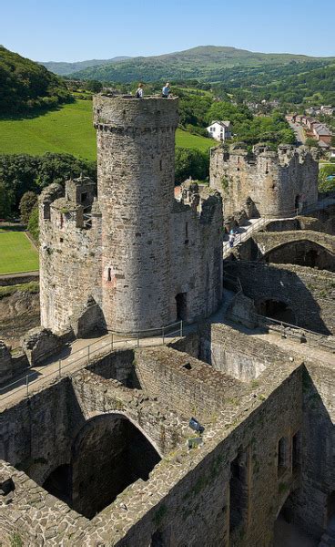 Towers Of Conwy Castle In Northern Wales Towers Tumbex