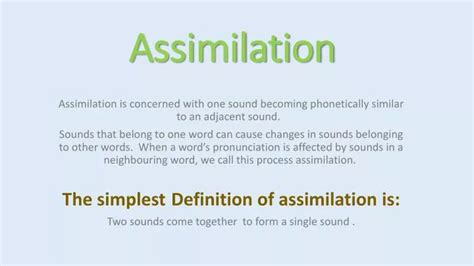 Ppt Assimilation Powerpoint Presentation Free Download Id 6801877