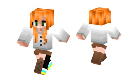 Snow Golem Girl Skin Minecraft Skins