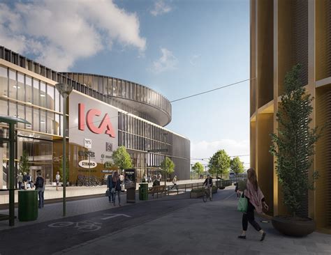 Syftet är att skapa bättre tvärförbindelser i de norra och västra delarna av. Bromma Blocks H5 - Wester + Elsner arkitekter