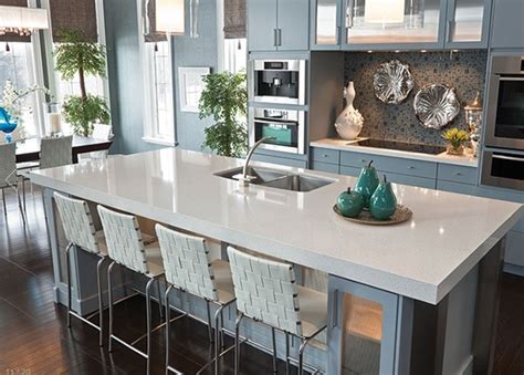 This is one of the best natural quartz stone colors on the market. The Granite Gurus: 10 Kitchens with Quartz Countertops