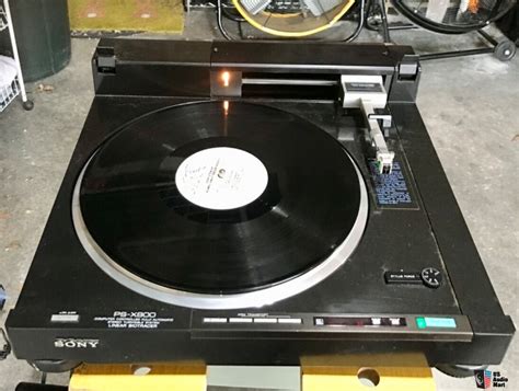 Sony PS X800 Linear Biotracer Turntable Needs Restoration 1st Of 2