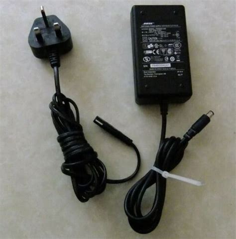 Genuine Black Bose SoundDock Series 2 Power Adapter Lead PSM36W 208