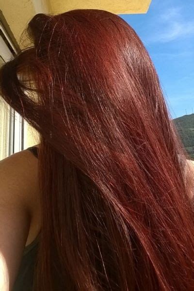 Henné Jamila Red Ramala Cheveux Bordeaux Cheveux Teints Couleur