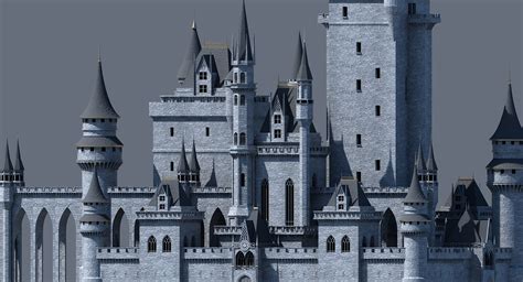 Artstation Fantasy Castle 002 Resources