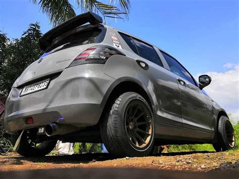 This Modified Maruti Swift Features Styling And Performance Upgrades