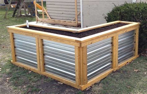 How To Make A Galvanized Garden Bed