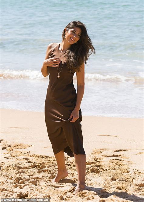 Pia Miller Shows Off Her Figure As She Poses For A Lavish Photo Shoot