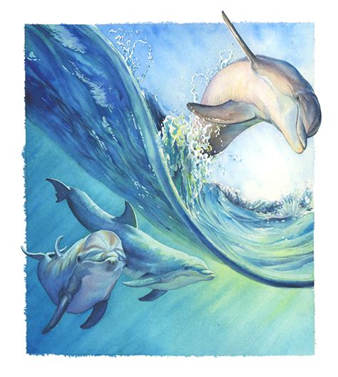 Maury Aaseng Art Of Painting Sea Life In Watercolor On Behance