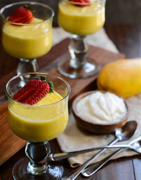 Creamy Mango Mousse Elemental Custard