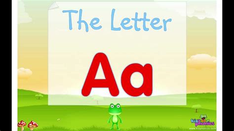 Letter A Song Uppercase And Lowercase Short A Sound Youtube