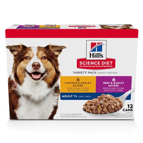Proud to have helped 11 million shelter pets Hill's Science Diet Senior 7+ Variety Pack Canned Dog Food ...