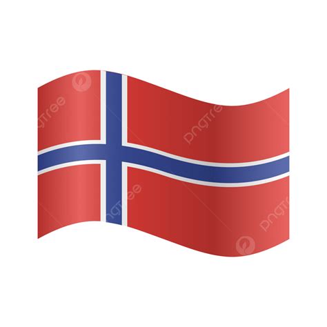 ilustração vetorial realista de bandeiras da noruega png noruega bandeira bandeira