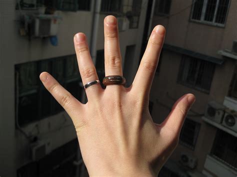 Which one is the engagement ring finger? ENGAGEMENT RING MIDDLE FINGER