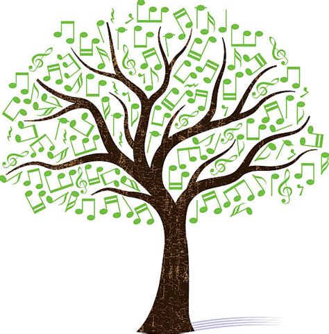 Musical Note Tree Illustrations Royalty Free Vector Graphics And Clip