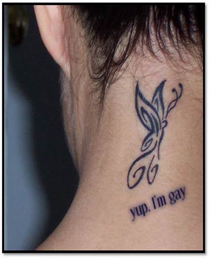Tattoo Butterfly Tattoos Neck Shaolin Spiritual Area