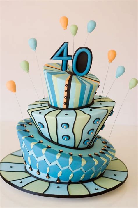 40th Birthday Cakes 8 Birthday Cake Cake Ideas By