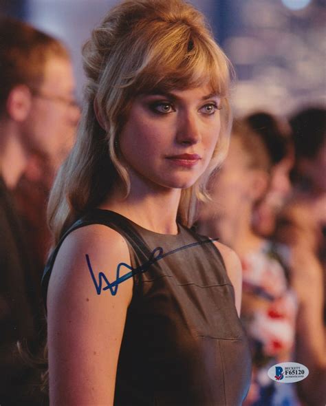 Imogen Poots Signed X Photo Need For Speed Beckett Bas Autograph Auto Coa E Collectible